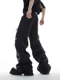 Itooh Double Adjustable Button Trousers