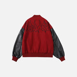 ITOOH Winter Outfits Men Ancient Fire Varsity Jackets