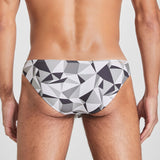 ITOOH  2024 New Men's   Emotion Expression Funny Geometry Bikini Briefs Underwear