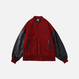 ITOOH Winter Outfits Men Ancient Fire Varsity Jackets