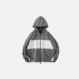 ITOOH Winter Outfits Men Hooded Spring Windbreaker Jacket