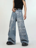 Itooh Graffiti Multi-pocket Jeans