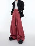 Itooh "Valentine's Day" Striped Baggy Pants