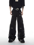 Itooh Double Adjustable Button Trousers