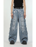 Itooh Graffiti Multi-pocket Jeans