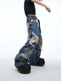 Itooh Vintage Digital Print Jeans