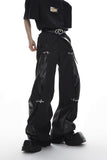 Itooh Double Adjustable Button Trousers