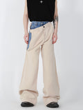 Itooh Drapey Loose Pants with Patchwork Design