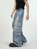 Itooh Graffiti Multi-pocket Jeans