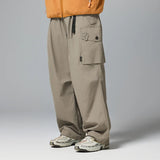 ITOOH Loose Belted Sports Cargo Pants