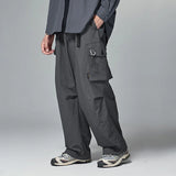 ITOOH Loose Belted Sports Cargo Pants