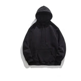 ITOOH Basic Hooded Plus Velvet Bottoming Sweatshirt