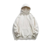 ITOOH Basic Hooded Plus Velvet Bottoming Sweatshirt