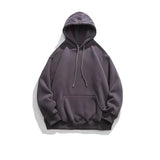 ITOOH Basic Hooded Plus Velvet Bottoming Sweatshirt