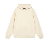 ITOOH Basic Solid Color Hooded Sweatshirt