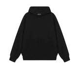 ITOOH Basic Solid Color Hooded Sweatshirt