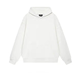 ITOOH Basic Solid Color Hooded Sweatshirt