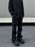 ITOOH Black Slim Fit Cargo Pants