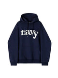 ITOOH Blue Hooded Sweatshirt