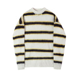 Itooh Casual Loose Striped Sweater