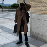 ITOOH Double Breasted Trench Coat