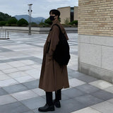 ITOOH Double Breasted Trench Coat