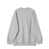 ITOOH Embroidered Round Neck Sweatshirt