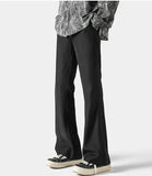 ITOOH Flared Drape Suit Pants