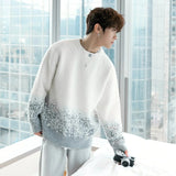 Itooh Gradient Color Starry Sky Sweater