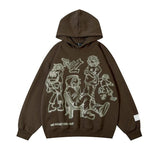 ITOOH Graffiti Hooded Sweatshirt