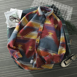 ITOOH Hip Hop Tie Dye Snap Button Long Sleeve Shirts Men Fashion Casual Streetwear Dress Shirt Coats Male Hipster Shirts Tops