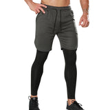 Itooh Men Fitness Compression Pants Men Quick Dry Sportswear Trousers Male Training Joggers Running Tights Men Sweatpants