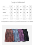 Itooh Men Harajuku Wide Leg Pants Mens Chinese Style Retro Loose Hanfu Bloomers Trousers Male Polyester Reflective Pants