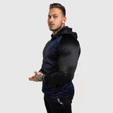 Itooh Jacket Men's Autumn New Style Casual HoodedZipper Jacket Man Fitness Sports Slim Fit Pilots Coat Men Clothing Plus Size 3XL