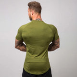 Itooh Compression Superelastic Skinny T-shirt Mens Gyms Fitness Workout Quick dry t shirt Male Summer Tee Tops Jogger Brand Clothing