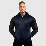 Itooh Jacket Men's Autumn New Style Casual HoodedZipper Jacket Man Fitness Sports Slim Fit Pilots Coat Men Clothing Plus Size 3XL