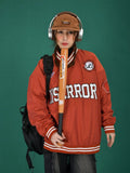 Itooh Letter Embroidered Baseball Uni Sweatshirt