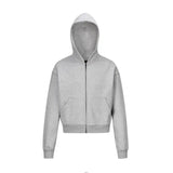 ITOOH Loose Basic Hooded Sweatshirt