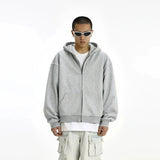 ITOOH Loose Basic Hooded Sweatshirt