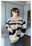 Itooh Loose Zebra Knitted Sweater