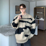 Itooh Loose Zebra Knitted Sweater