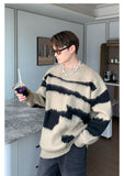 Itooh Loose Zebra Knitted Sweater