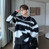 Itooh Loose Zebra Knitted Sweater