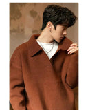 Itooh Loose-fit Lapel Knitted Sweater