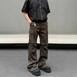 ITOOH Multi-pocket Pockets Cargo Pants