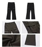 ITOOH Multiple Pockets Casual Cargo Pants