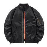 Itooh bomber jacket 2024 New Spring and Autumn Stand Collar Jacket Men's Air Force One MA-1 Pilot Coat