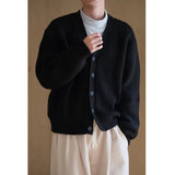 mens clothing styles Cardigan Sweater Simple Advanced Knitted Cardigan Men's Winter Sweater Men's Coat