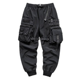 ITOOH Winter Outfits men outfits 2024 Spring and Autumn Men's Japanese Loose Multi-Bag Overalls Youth Trendy Ankle-Tied Casual Sports Pants ITOOH Winter Outfits