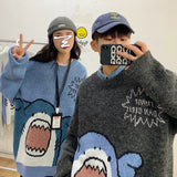 sweater French Style Couple Clothes Niche Design Sense Autumn Clothes Cartoon Cute Pullover Women's Loose Autumn and Winter Outer Wear